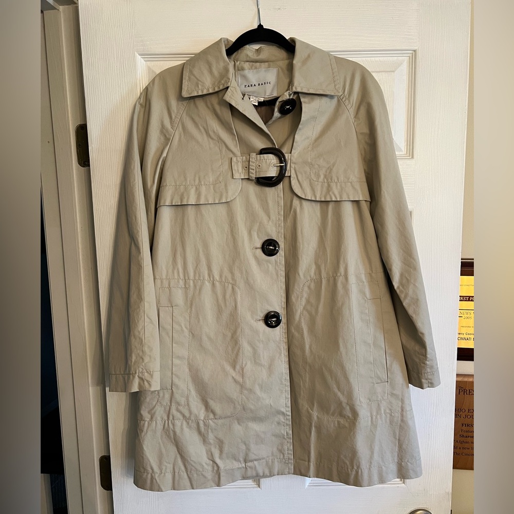 Zara Beige Trench Coat